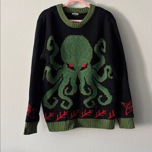 Middle of Beyond Cthulhu Lovecraft Sweater